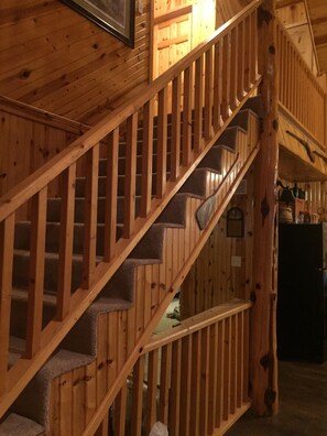 Stairs going upstairs