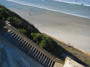 Private Steps from the Del Mar Beach Club lead you to the Sand