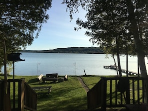Look closely. The leaves are starting to turn!