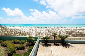 Balcony - 
Islander Beach Condo Rentals, Okaloosa Island