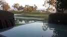 Outside dining on lake and #12 Par 3 green 