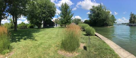 View onto Main Channel with Lake Wawasee in the background.