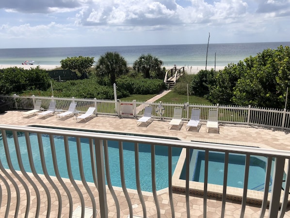 LaPlage is the only condo on Holmes Beach with a beachside pool 