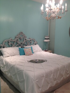Luxurious Master Bedroom with the king size bed!