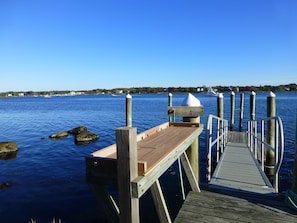 Dock and Cutting Board Area