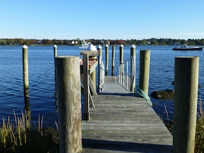 Dock on Pawcatuck River