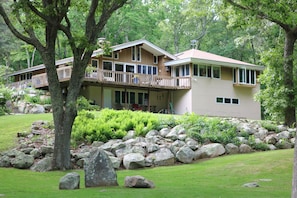 Back View of Home