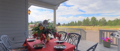 Backyard deck