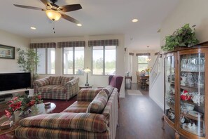 Entry and living room
