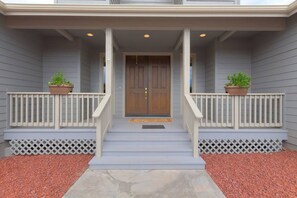 Front porch and entry