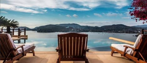 Poolside View