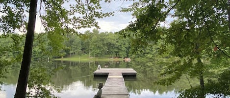 Private floating dock