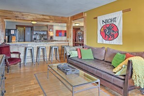 West Wing living room- Bright, warm comfortable. spacious