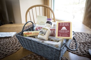Breakfast basket: world-class locally sourced foods you cook in your kitchen