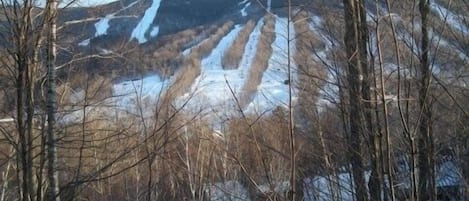 View of Loon Mtn. from deck