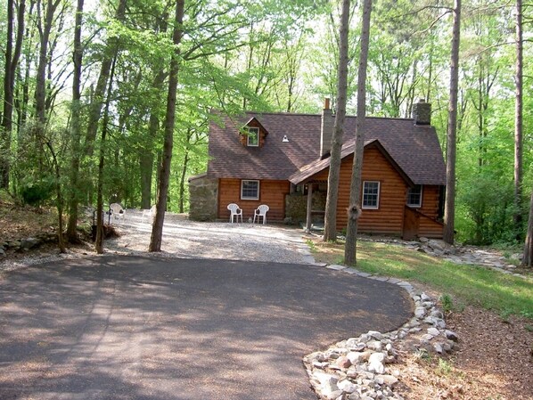 Time to relax in our Cabin built in 1925 and a member of the Historical Society!