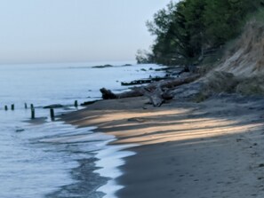 High water levels have caused severe beach erosion 5/2020