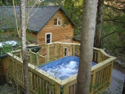Cedar Creek Cabin Hot Tub And Views Close To Asheville And The River Marshall