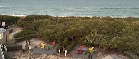View from the balcony