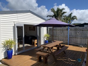 Deck area