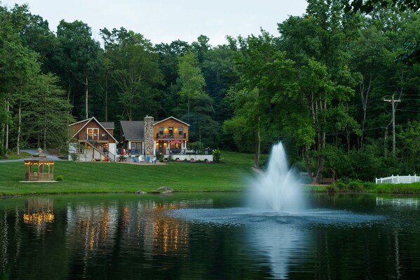 Evening across the pond