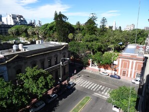 view of Lezama Park from the apt