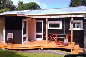 Deck at back of Cottage