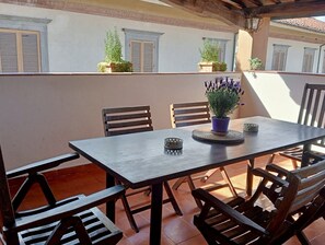 "The highlight was the terrace itself" - Scott