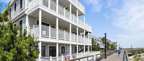 Bethany Beach, DE  Unit A4
12 Unit Building, Oceanfront, Attached to Boardwalk