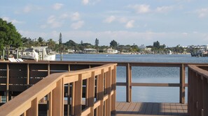 Fishing Dock on property