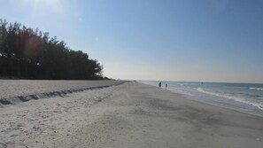 Sunset beach looking south