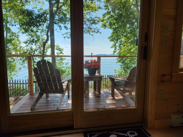 View from the deck