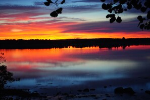 Sunrise from the cottage
