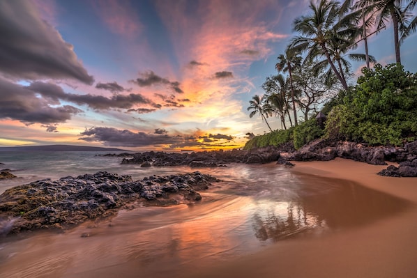 Beautiful Secret Beach on South Maui