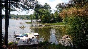 View from the dock