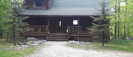 Entrance of the cabin