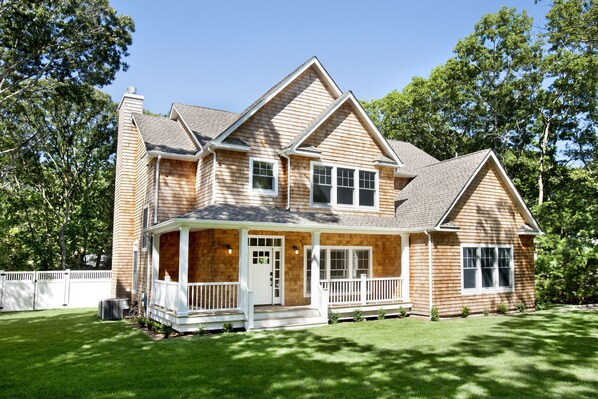 Front of Home Wrap Around Porch