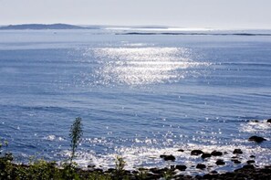 View from the front porch - Diamonds On The Water!