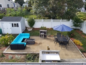 Relax by the firepit