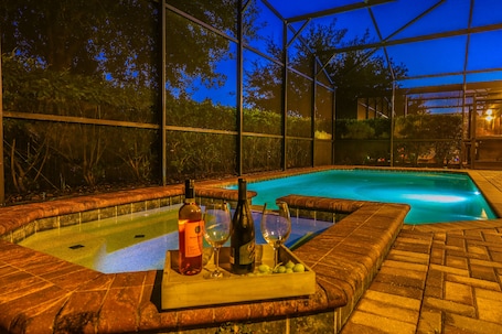 Heated pool and hot tub