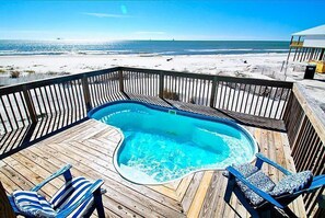 Dauphin Island Vacation Home Heated Pool