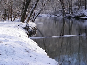 River in winter