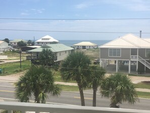 SE view from master suite balcony. 