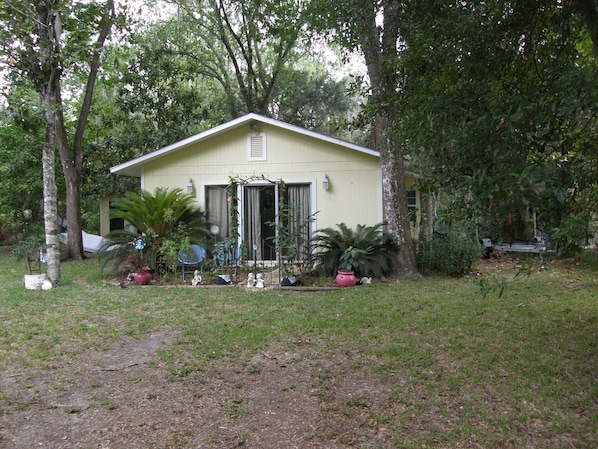 Front of cottage
