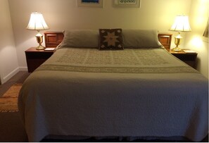 All of our units have a king bedroom.