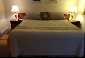 All of our units have a king bedroom.