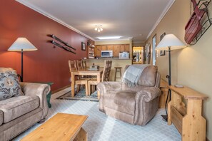 Living Room and Dining Area 