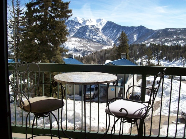 Balcony Bistro Seating For 2, Enjoy The View!