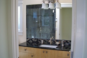 Master Bath with large walk-in Shower