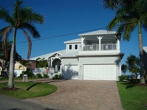Front View with garage